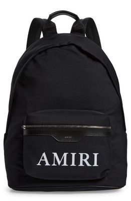 AMIRI Classic Nylon Backpack in Black