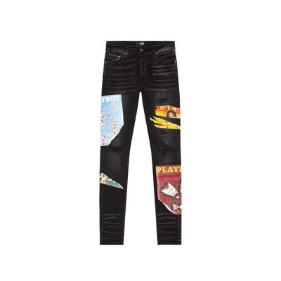 AMIRI Cotton Printed Denim Jeans