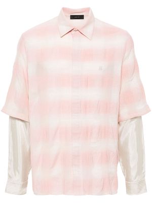 AMIRI double-sleeve shirt - Pink