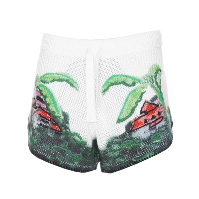 AMIRI Eden Rock Crochet Shorts