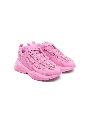 AMIRI KIDS 25mm chunky slip-on sneakers - Pink