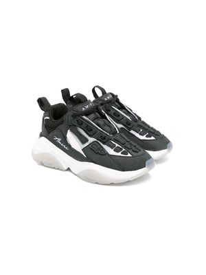 AMIRI KIDS Bone Runner panelled sneakers - Black