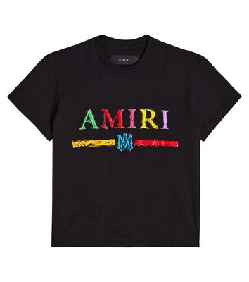 Amiri Kids Crayon Sketch cotton jersey T-shirt