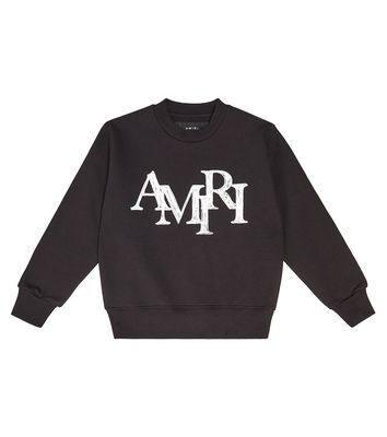 Amiri Kids Logo cotton terry sweatshirt
