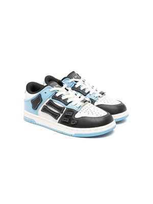 AMIRI KIDS Skel leather sneakers - Blue
