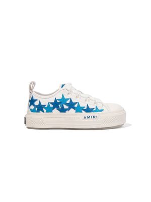 AMIRI KIDS star-appliqué sneakers - White