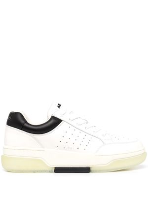 AMIRI lace-up low top sneakers - White