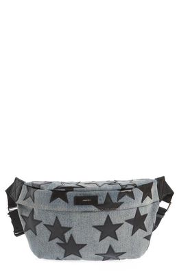 AMIRI JACQUARD CAMERA BAG - CLAY_INDIGO