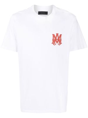 AMIRI logo crew-neck T-shirt - White