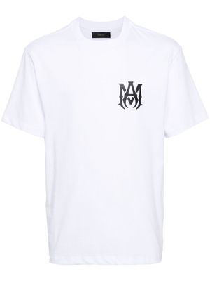 AMIRI logo-motif cotton T-shirt - White