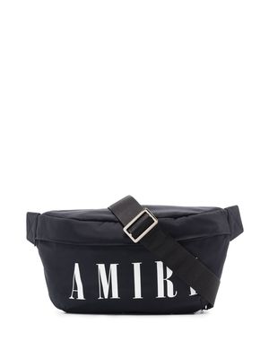 AMIRI logo-print belt bag - Black