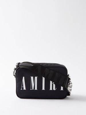 Amiri - Logo-print Nylon-canvas Cross-body Bag - Mens - Black