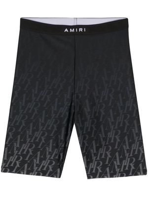AMIRI logo-print running shorts - Black