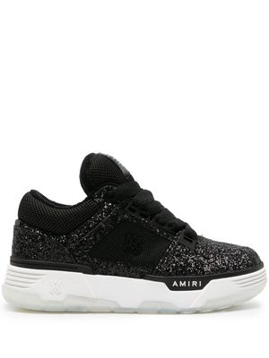 AMIRI MA-1 glittery mesh sneakers - Black