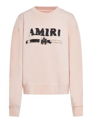 AMIRI Ma Bar Applique Crew