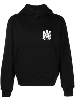 AMIRI MA core logo-print hoodie - Black