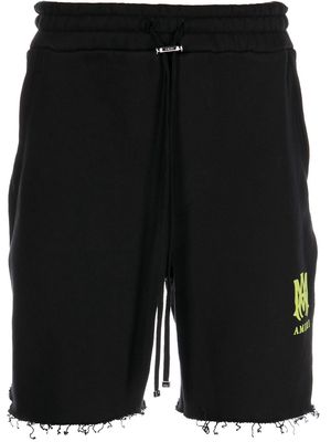 AMIRI MA logo track shorts - Black