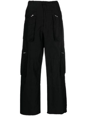 AMIRI mid-rise cargo pants - Black