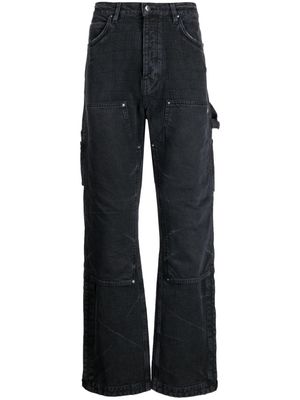 AMIRI - Mid-rise Straight-leg Jeans - Black