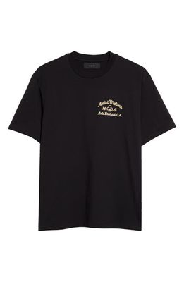 AMIRI Motors Cotton Graphic T-Shirt in Black