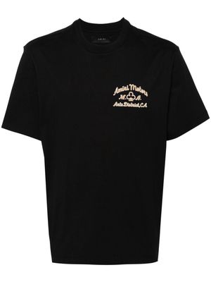 AMIRI Motors embroidered T-shirt - Black