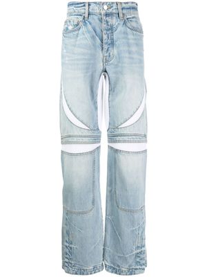 AMIRI MX-3 straight-leg jeans - Blue