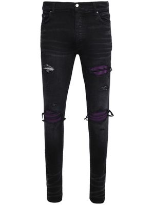 AMIRI MX1 distressed skinny jeans - Black