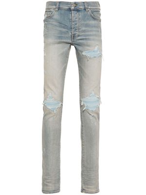 AMIRI MX1 Suede skinny jeans - Blue