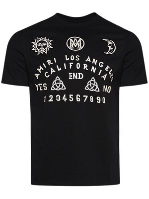 AMIRI Ouija Board print T-shirt - Black