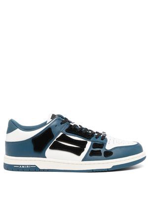 AMIRI panelled low-top sneakers - Blue