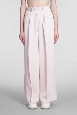 AMIRI Pants In Rose-pink Viscose