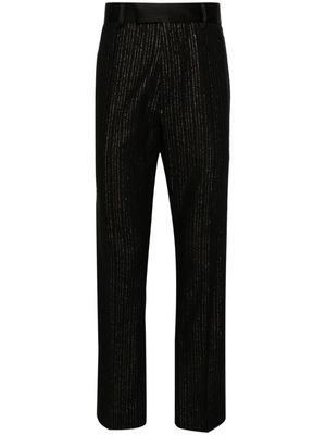 AMIRI pinstripe tailored trousers - Black