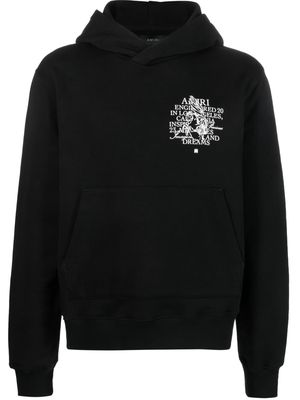 AMIRI Precious Memories hoodie - Black