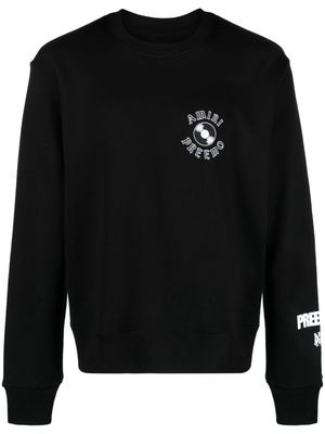 AMIRI Premier Records cotton sweatshirt - Black