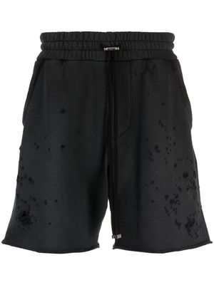 AMIRI Shotgun distressed shorts - Black
