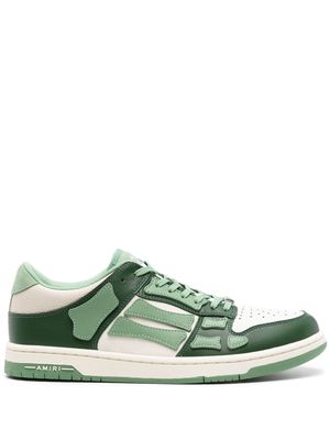 AMIRI Skel low-top leather sneakers - Green