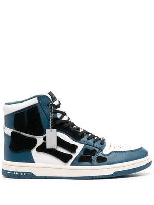 AMIRI Skel-Top colour-block sneakers - Blue