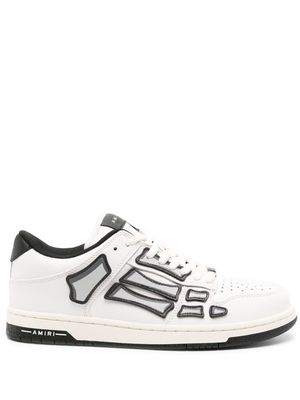 AMIRI Skel Top lace-up leather sneakers - White