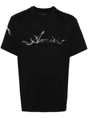 AMIRI Smoke rhinestone-embellished T-shirt - Black