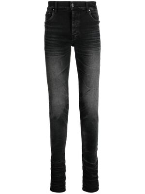 AMIRI Stack whiskered skinny jeans - Black