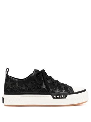 AMIRI star-detailing low top trainers - White