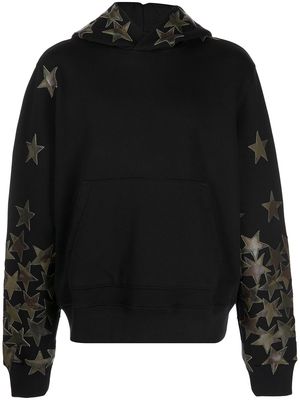 AMIRI star-patch hoodie - Black
