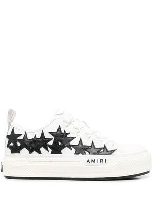 AMIRI Star-patch low-top sneakers - White