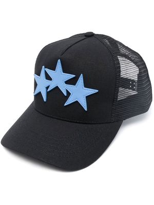 AMIRI star-patch mesh-panel cap - Black