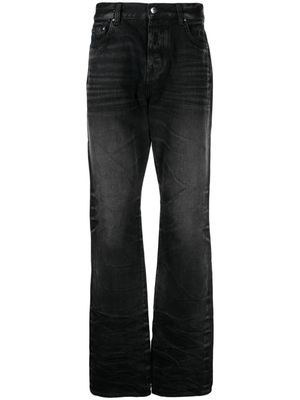AMIRI straight-leg stonewashed jeans - Black