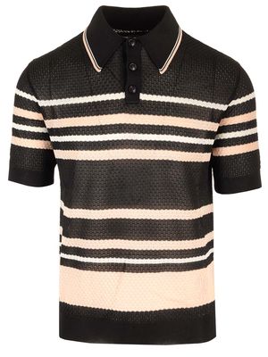 AMIRI Striped Polo