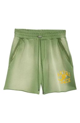AMIRI Track Sweat Shorts in Green