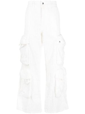 AMIRI wide-leg cargo pants - White