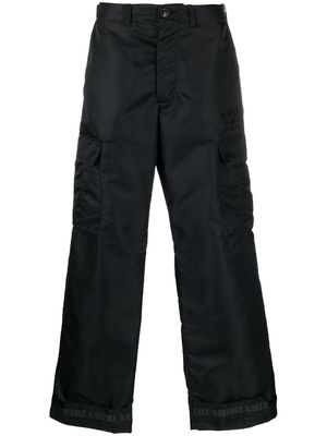 AMIRI wide-leg cargo trousers - Black