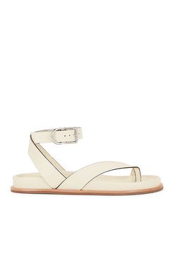 A'mmonde Atelier Agatha Ankle Strap in Ivory